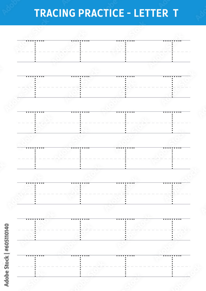 Alphabet Letter T Tracing Worksheet.Alphabet letters tracing worksheet with all alphabet letters.Developing skills of writing.A4 paper ready to print. Alphabet Letter T Tracing Worksheet.Alphabet letters tracing worksheet with all alphabet letters.Developing skills of writing.A4 paper ready to print.