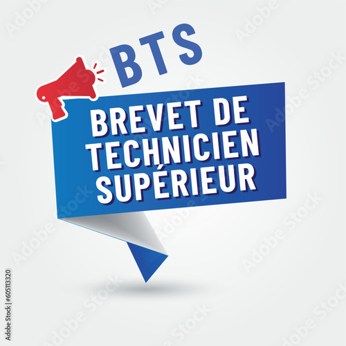  BTS - brevet de technicien supérieur sur parcoursup
