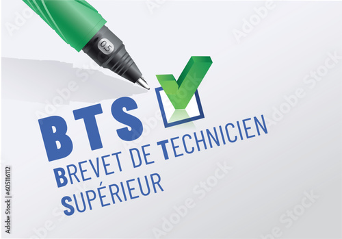  BTS - brevet de technicien supérieur sur parcoursup photo