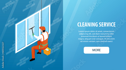 Cleaning Service Horizontal Banner