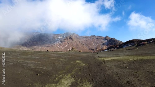 阿蘇山地帯を歩く