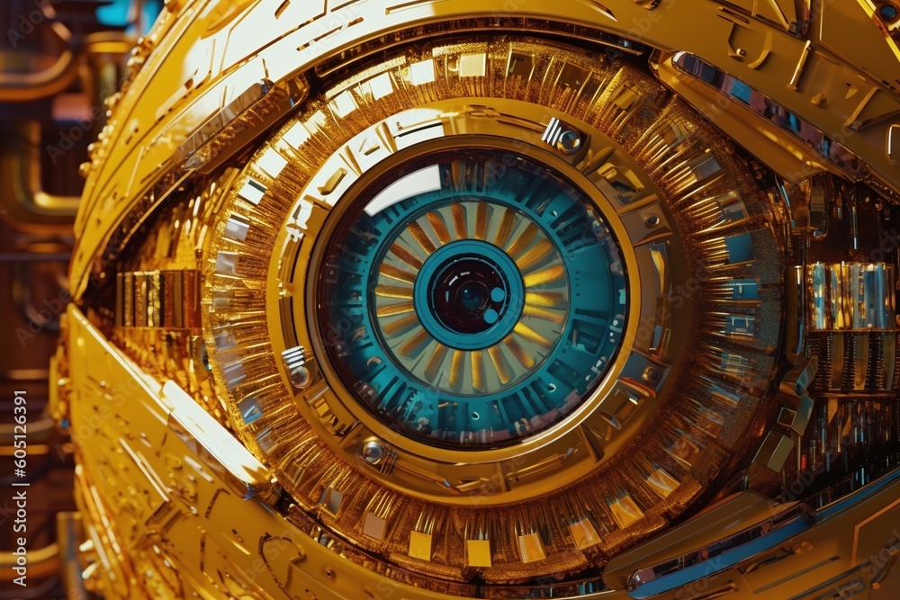 Fototapeta premium AI Eye