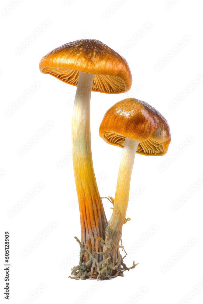  Culinary mushrooms, medicinal qualities,  Food-themed, photorealistic illustrations in a PNG. Generative AI