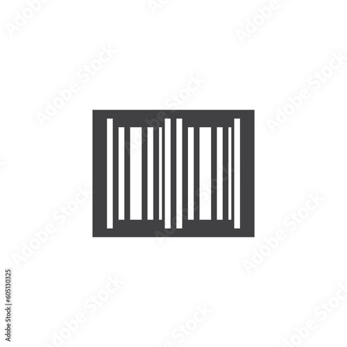 Barcode vector Icon