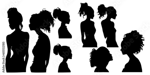 balck girl silhouettes