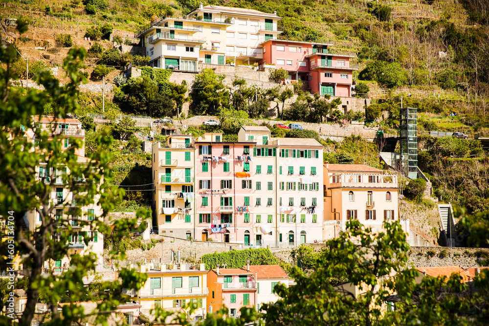 Obraz premium Cinque Terre Riomaggiore