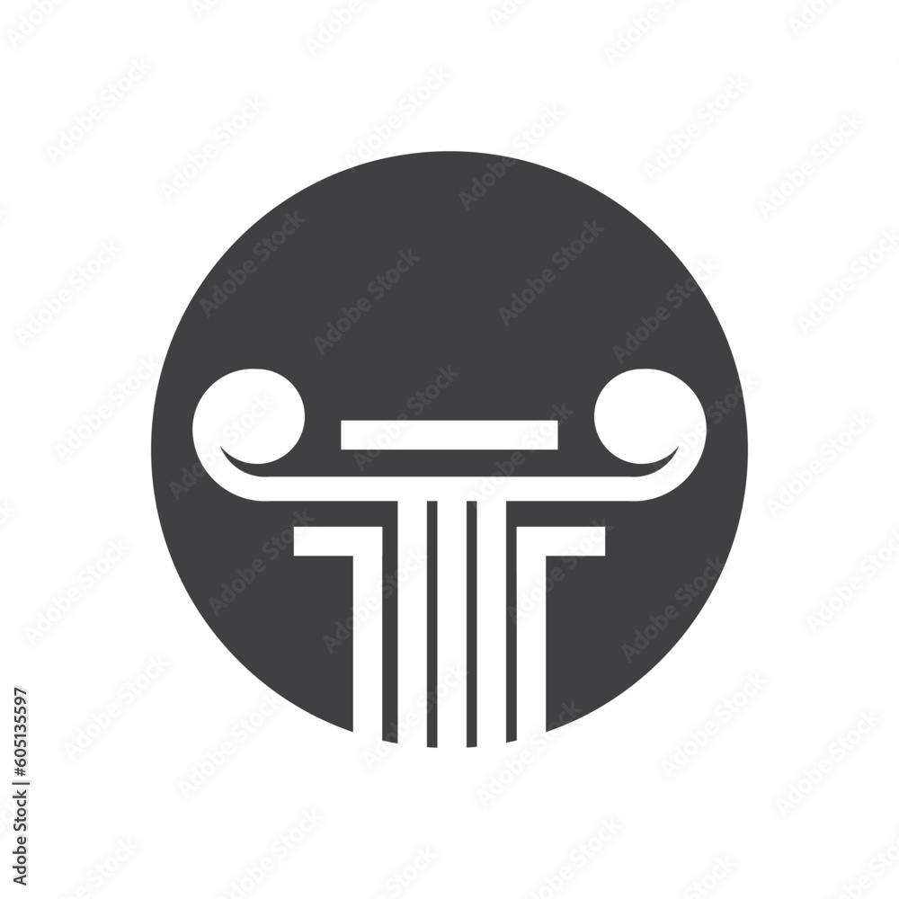 Column Logo vector symbol Template Column Logo vector symbol Template