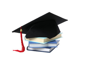 Concept of graduation, isolated on white background