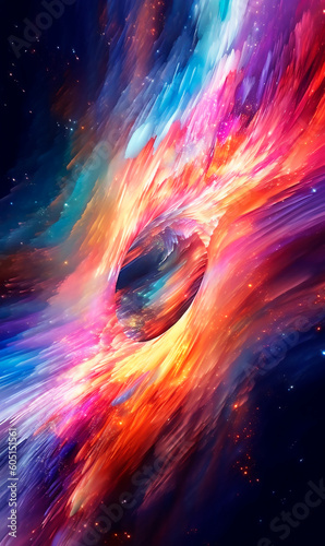 abstract background with space created with Generative Ai technology