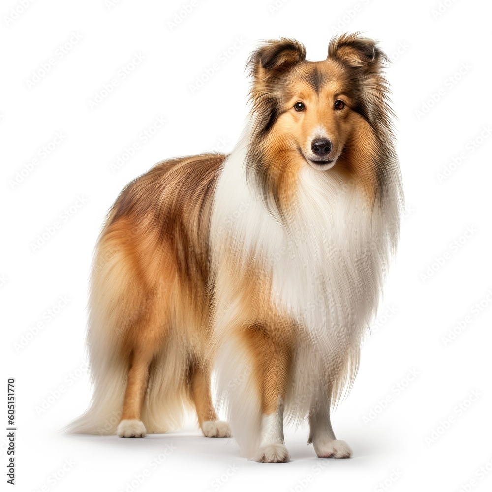 dog, collie, berger des  pet, animal, canine, white, sheepdog, shetland, cute, sheltie, mammal, puppy, breed, isolated, white background, shetland sheepdog, border collie, purebred, studio, portrait, 