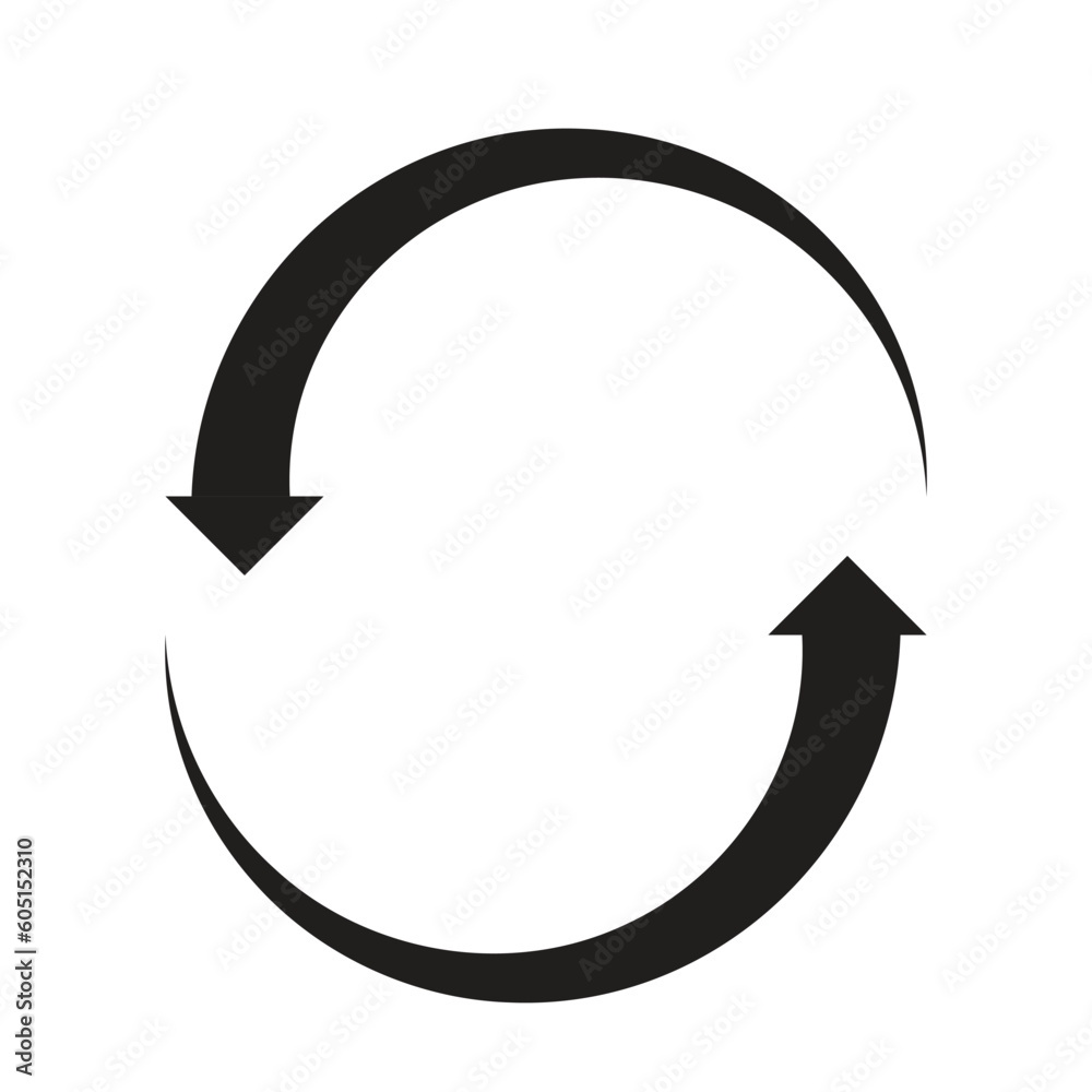 circular arrows moving icon vector illustration eps circular arrows moving icon vector illustration eps