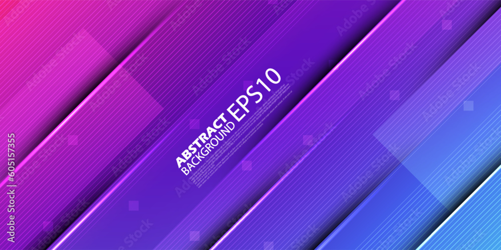 Abstract purple and blue gradient background futuristic graphic. Bright background with shadows. Abstract background texture design, sporty poster, banner background. Eps10 Vector Abstract purple and blue gradient background futuristic graphic. Bright background with shadows. Abstract background texture design, sporty poster, banner background. Eps10 Vector