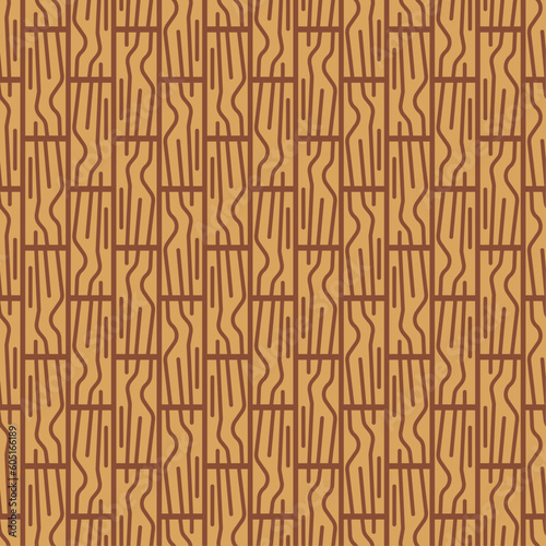 Wood Boards pattern seamless. Parquet background. Vector texture