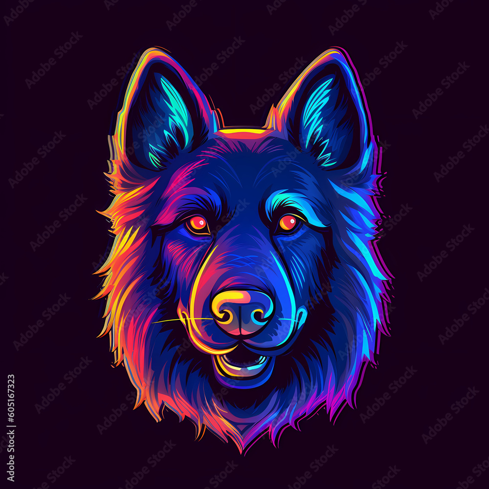 Logo Schäferhund (AI generiert) Logo Schäferhund (AI generiert)
