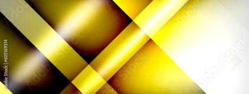 Light and shadow squares and lines abstract background