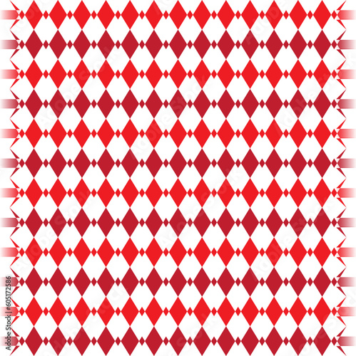 seamless geometric pattern red tone
