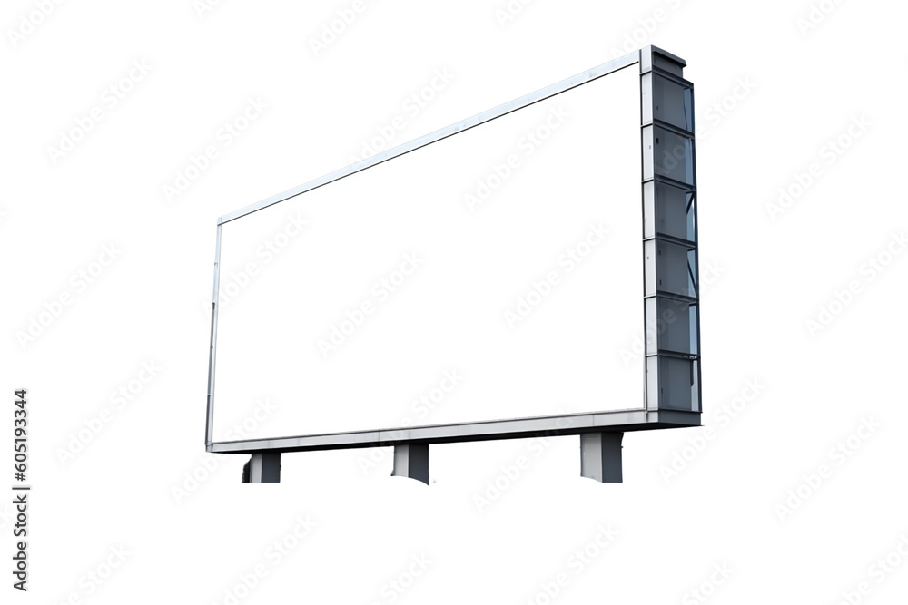 blank billboard isolated on white. png. ai blank billboard isolated on white. png. ai