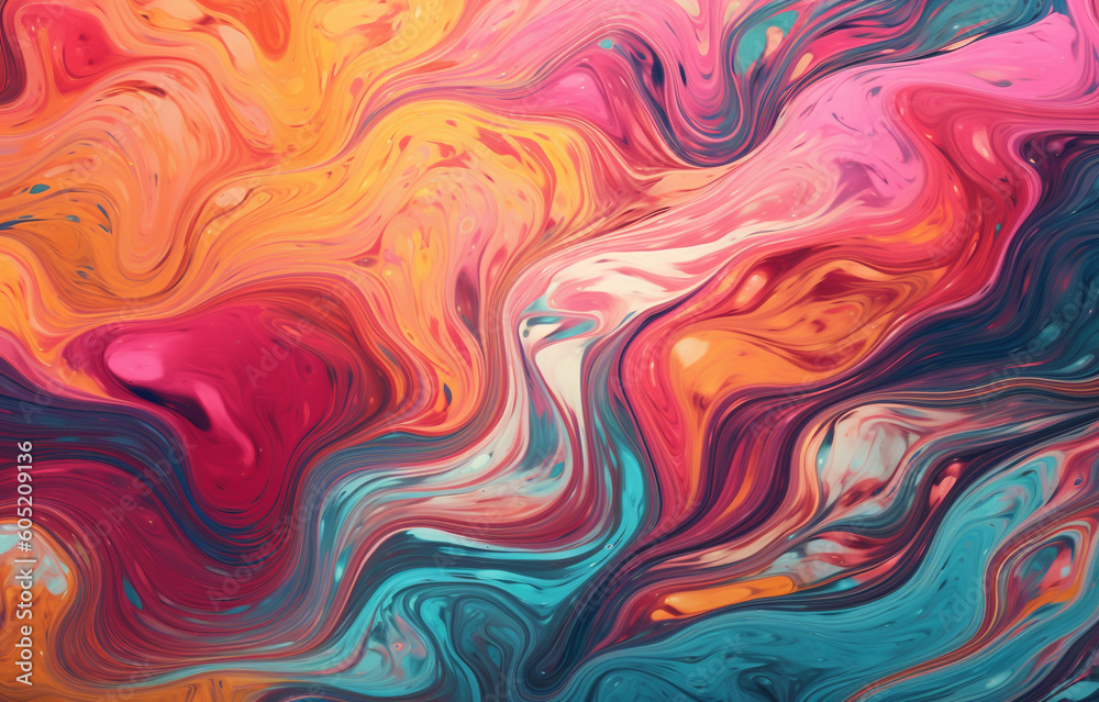 Abstract marbel background made with AI generative technology