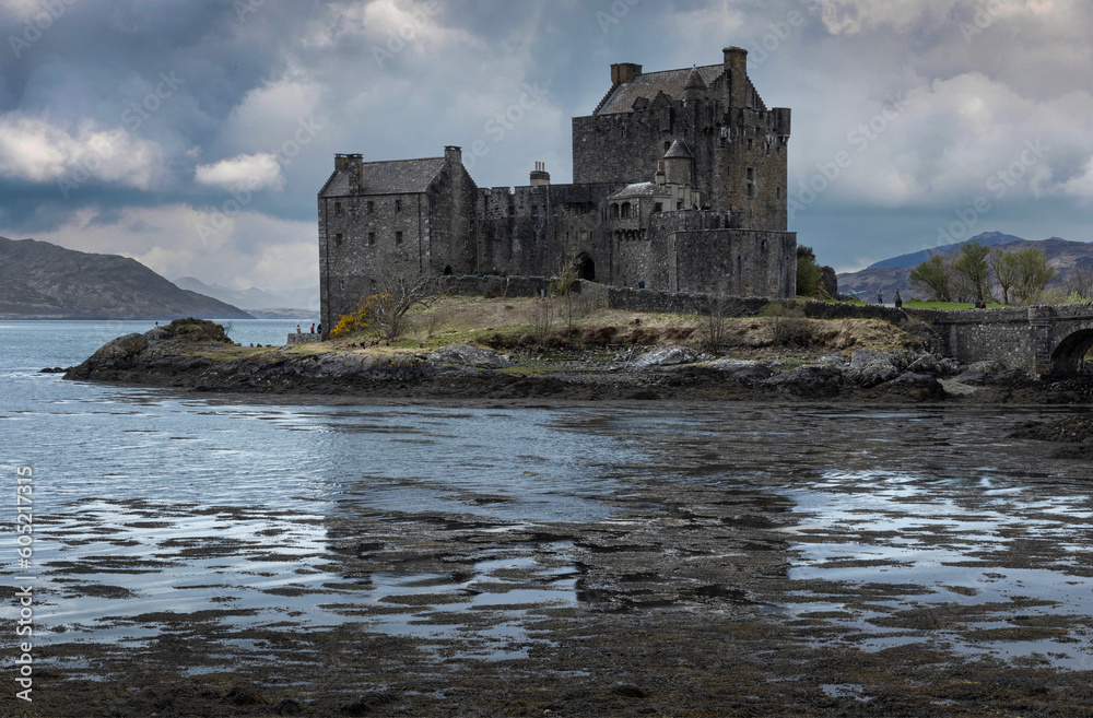 Dornie, Eilean Donna Castle, Scotland england, highlands, inner sea of west scotland,