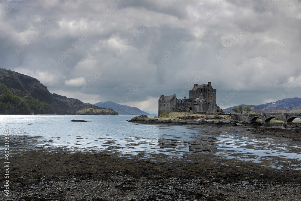 Dornie, Eilean Donna Castle, Scotland england, highlands, inner sea of west scotland,