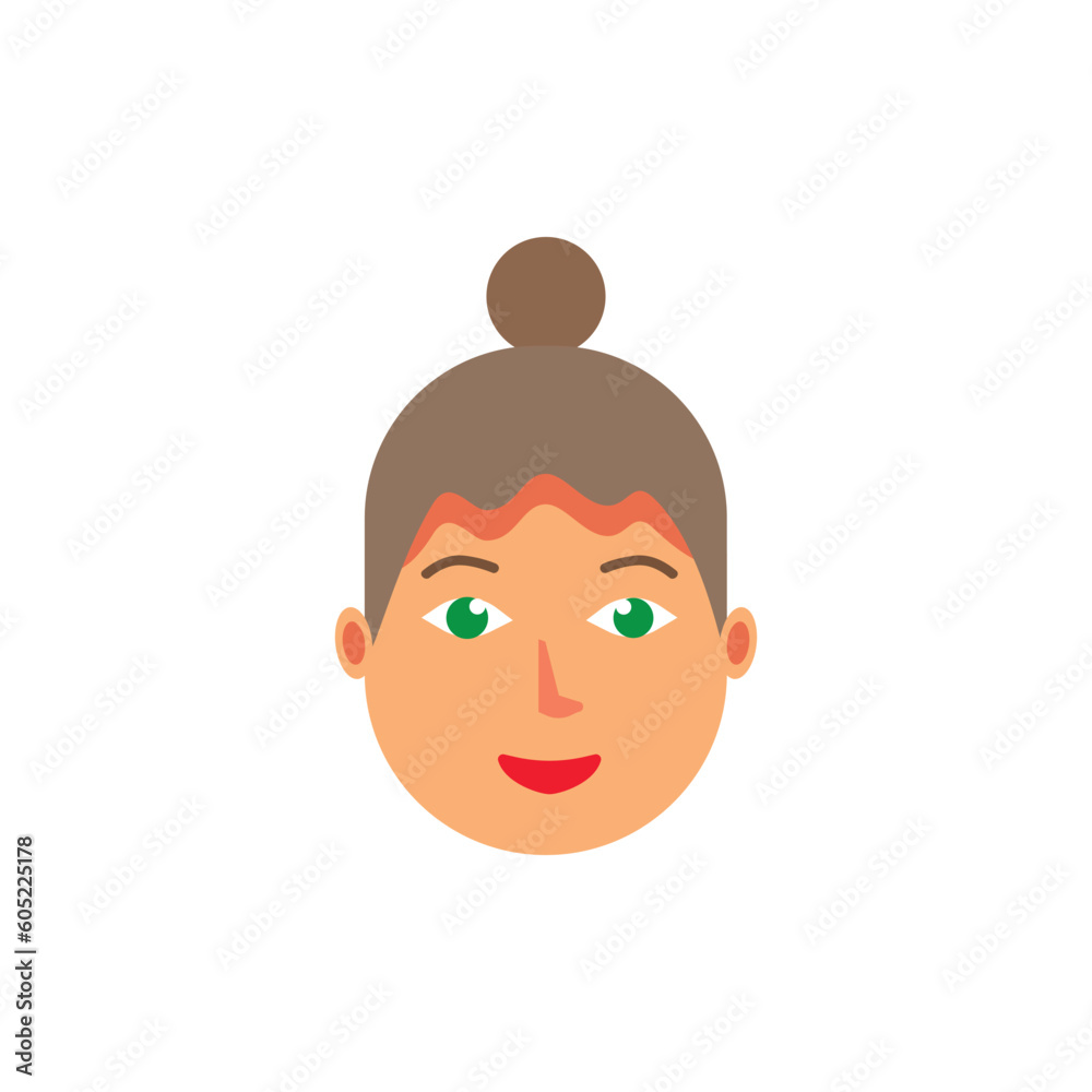 People flat icon avatar illustration People flat icon avatar illustration