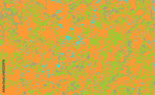 decorative photo processing of grass and leaves