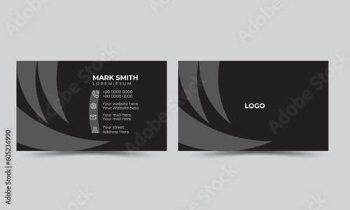 Creative business card design template elegant abstract visiting card vector illustration abstraract whaite black red orange yellow colour gold line