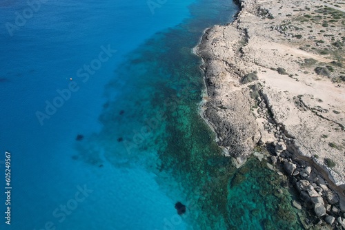  Beautiful rocky coast of Cyprus