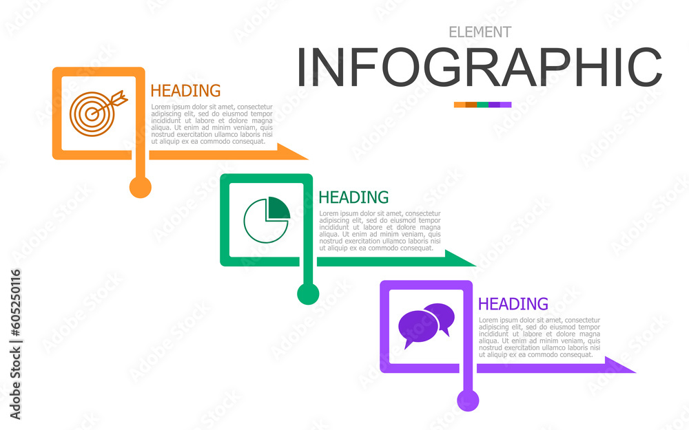vector infographic square formed by arrow line elements template block. used for process diagram, presentation, working flow, information layout, banner, chart, and graph. vector infographic square formed by arrow line elements template block. used for process diagram, presentation, working flow, information layout, banner, chart, and graph.