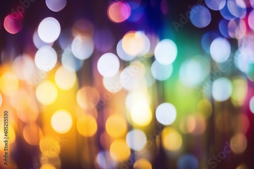 Abstract lights blur bokeh background, Luxury colorful bokeh background
