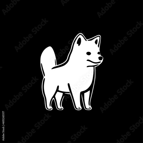Shiba - High Quality Vector Logo - Vector illustration ideal for T-shirt graphic