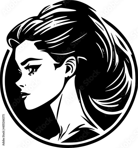 Women | Minimalist and Simple Silhouette - Vector illustration