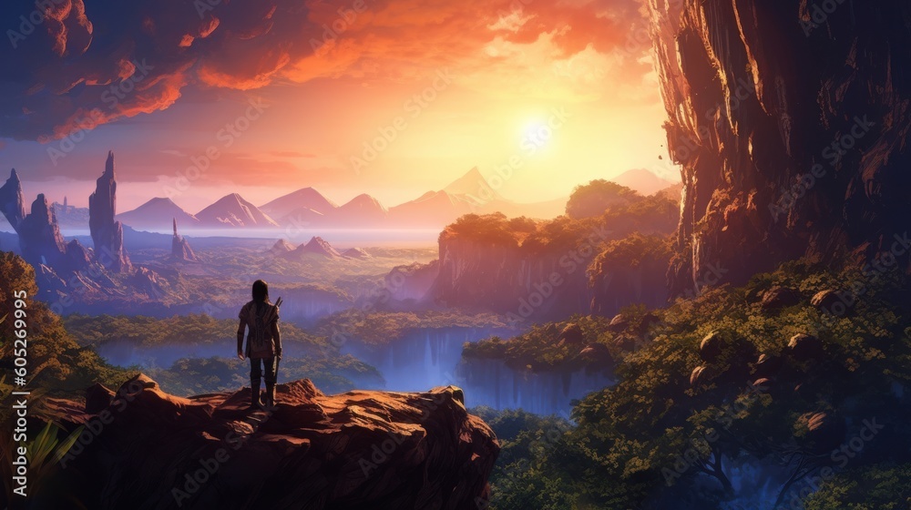 Obraz premium Amazing Game Artwork