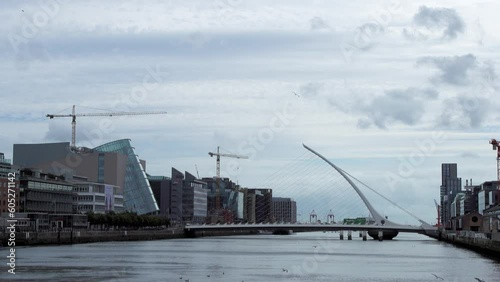 Dublin Samuel Beckett Bridge photo