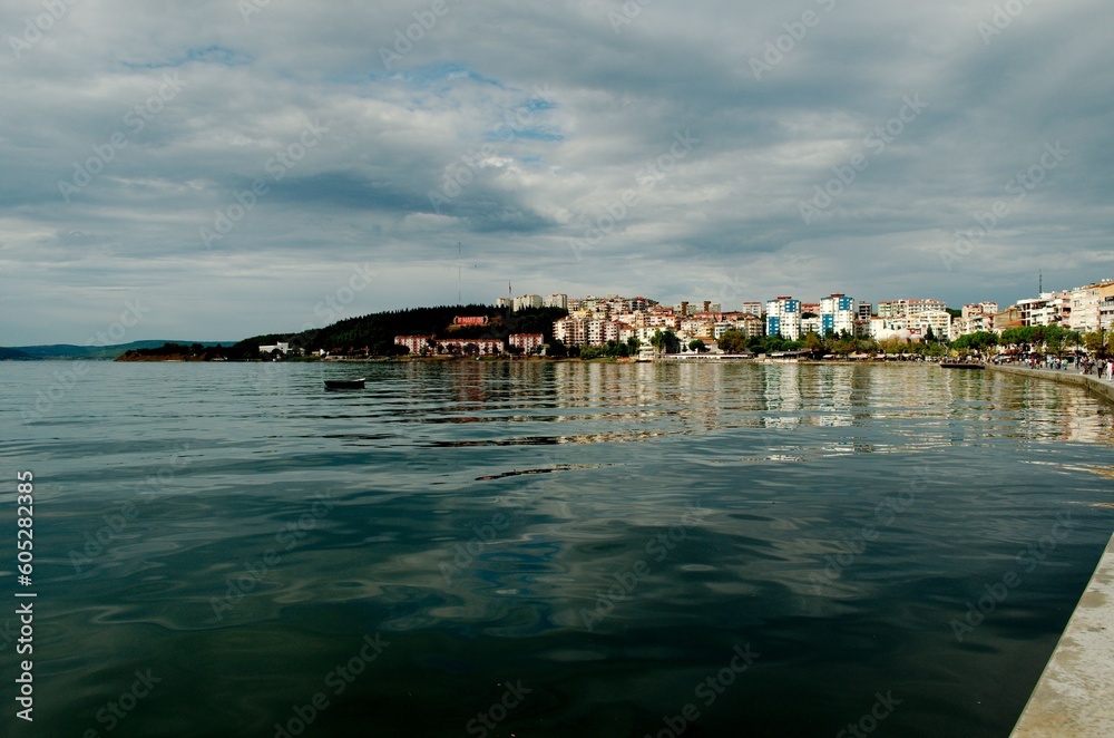 Çanakkale City view from coast