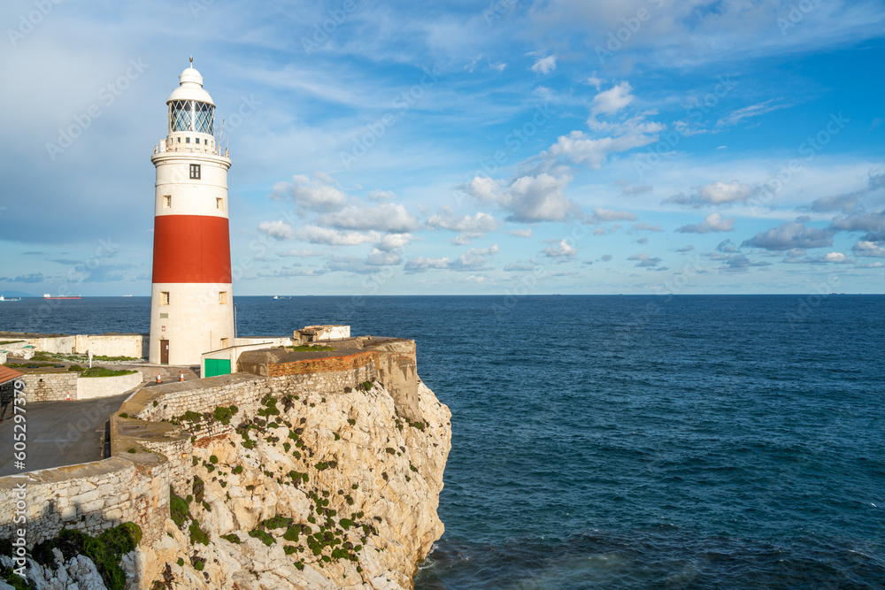 Lighthouse in Gibraltar Europe