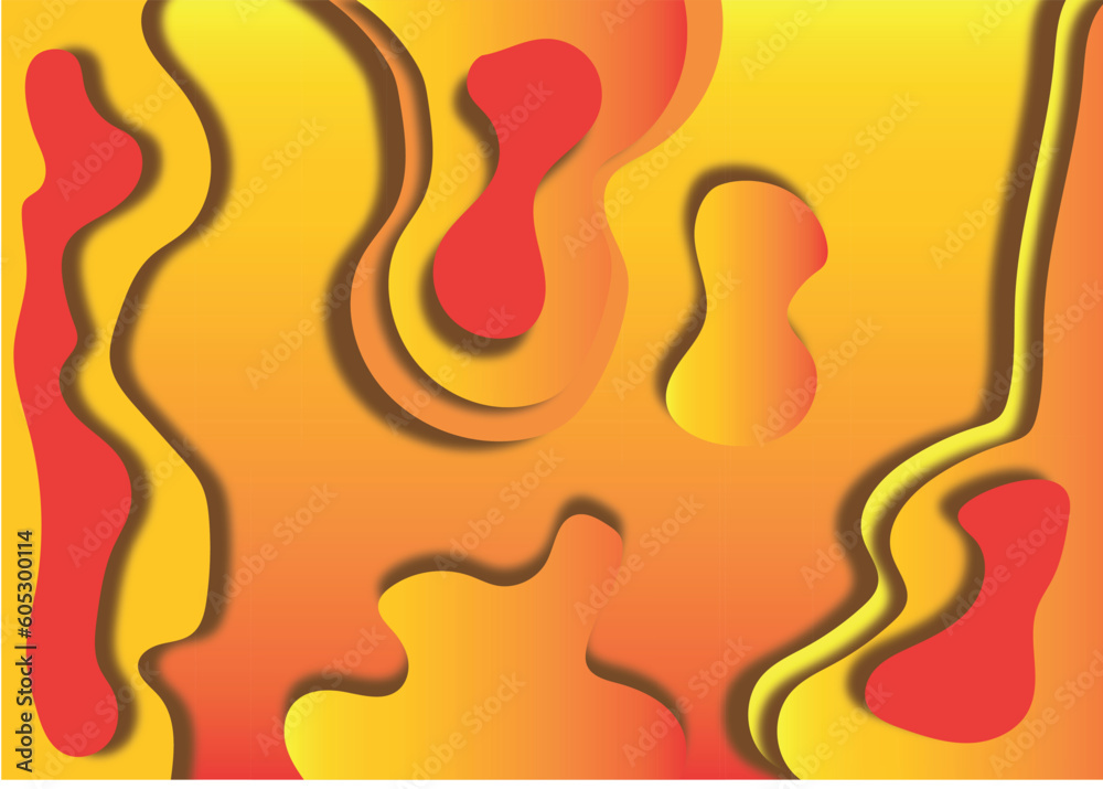 Abstract beautiful modern background with gradient sphere red and yellow colors Abstract beautiful modern background with gradient sphere red and yellow colors