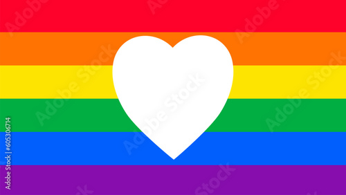 Stripes rainbow background for pride month celebration