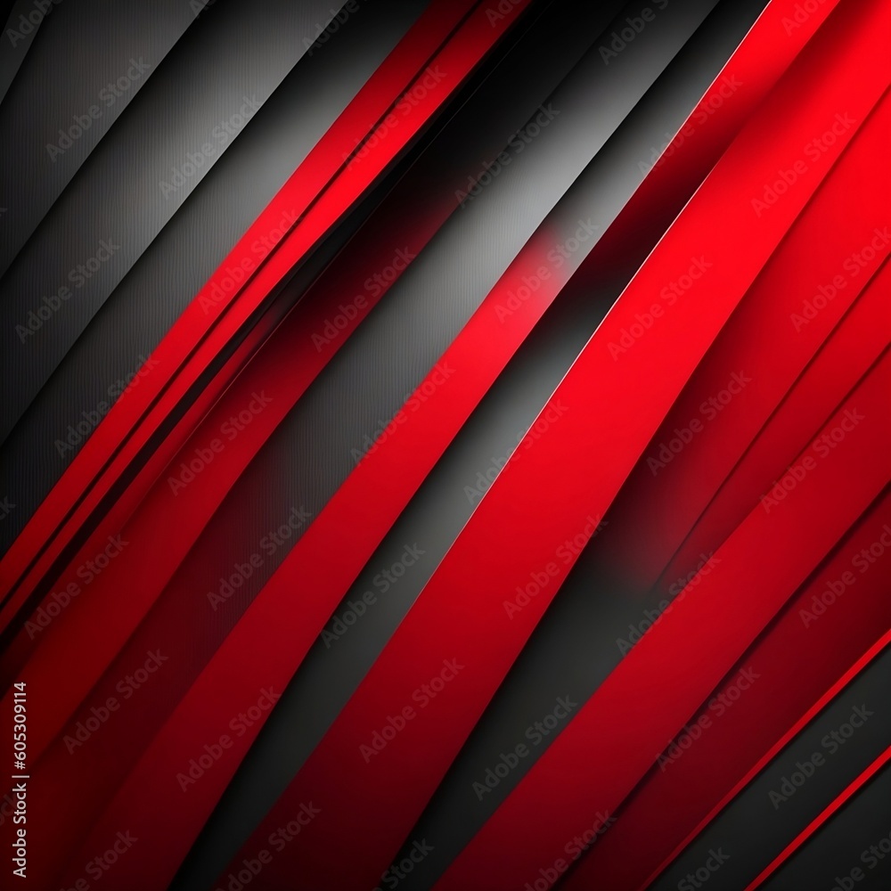 Red and black colour background for youtube thumbnail , banner , Ai