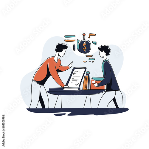 Entrepreneurship in Education illustration showcasing the integration of entrepreneurship in academic institutions, with students developing business ideas and engaging in entrepreneurial activities
