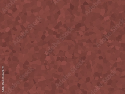 Red voronoi abstract geometric background with irregular mosaic patterns