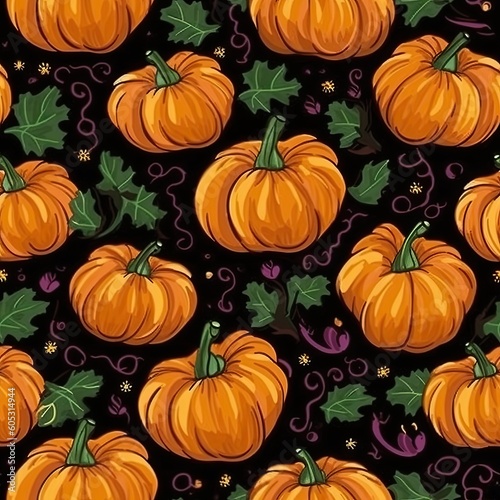 halloween pattern seamless background for textiles  fabrics  covers  wallpapers  print  gift wrapping and scrapbooking 
