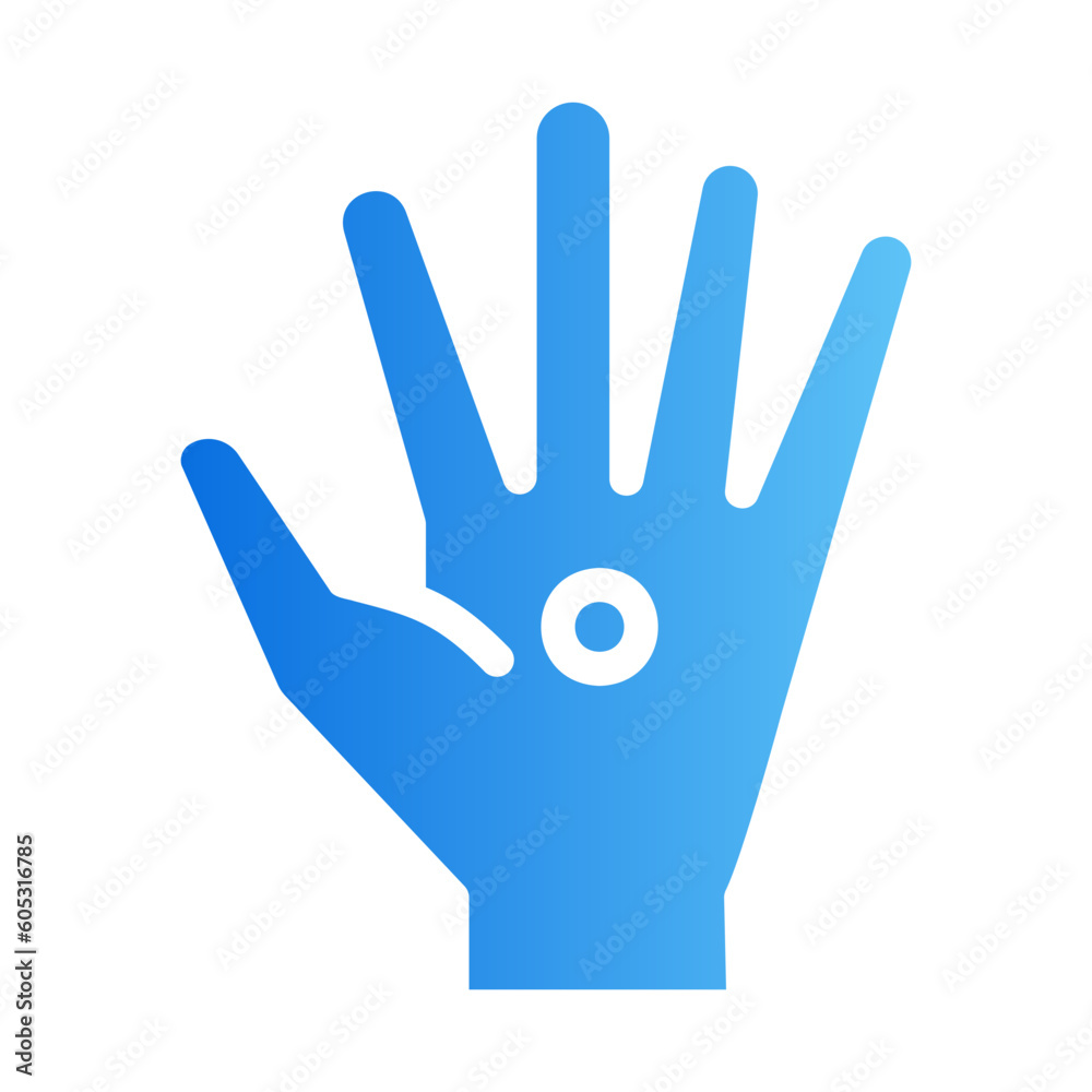 Obraz premium stigma gradient icon