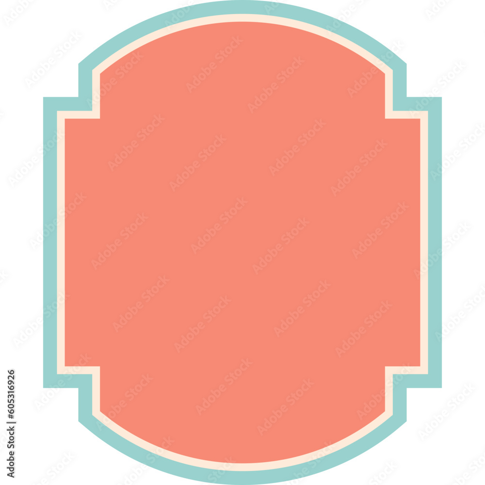 Retro Text Box Element-01 Retro Text Box Element-01