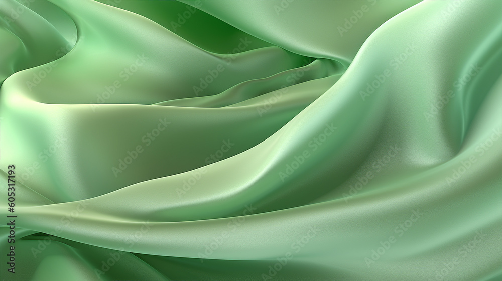 Obraz premium Generative ai illustration of abstract drapery Silk background