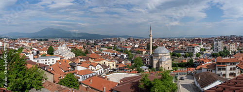 Vue panoramique de la ville de Prizren au Kosovo