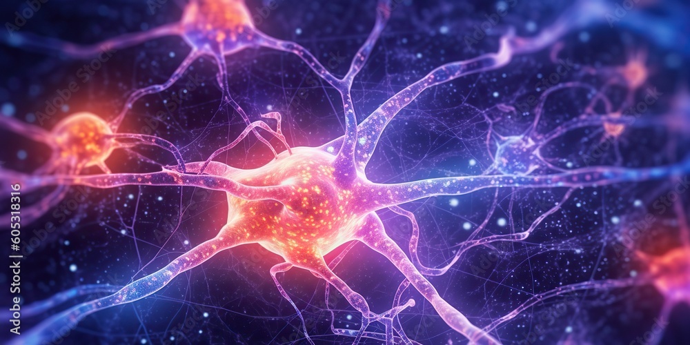 AI Generated. AI Generative. Human brain mind neuron system. Network remember knowledge network. Graphic Art AI Generated. AI Generative. Human brain mind neuron system. Network remember knowledge network. Graphic Art