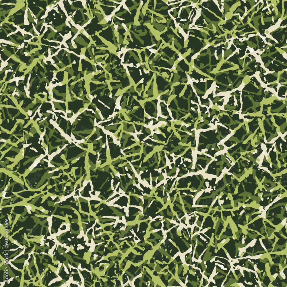 Forest Green Splattered Paint Textured Pattern Forest Green Splattered Paint Textured Pattern