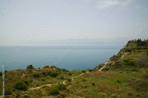 rocky coast of Antalya, Turkey