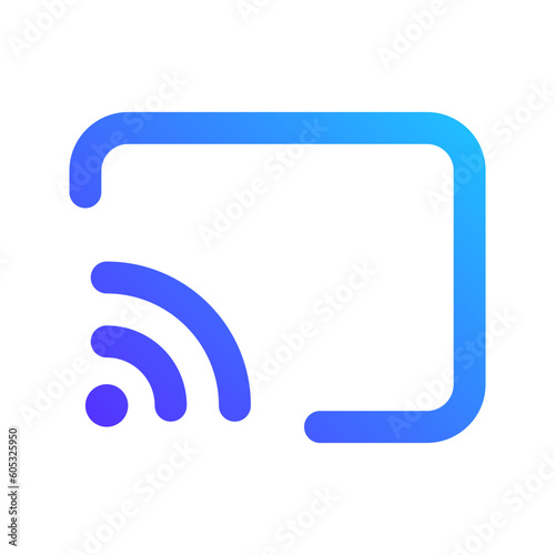 cast gradient icon